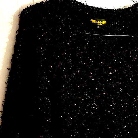 Sparkly Eyelash Confetti MetallicThreads Sweater - Picture 11 of 11